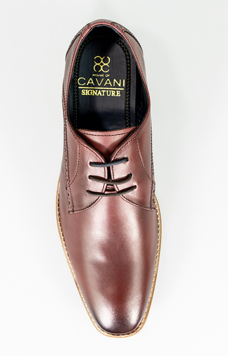 Cavani John Shoe Cherry-2